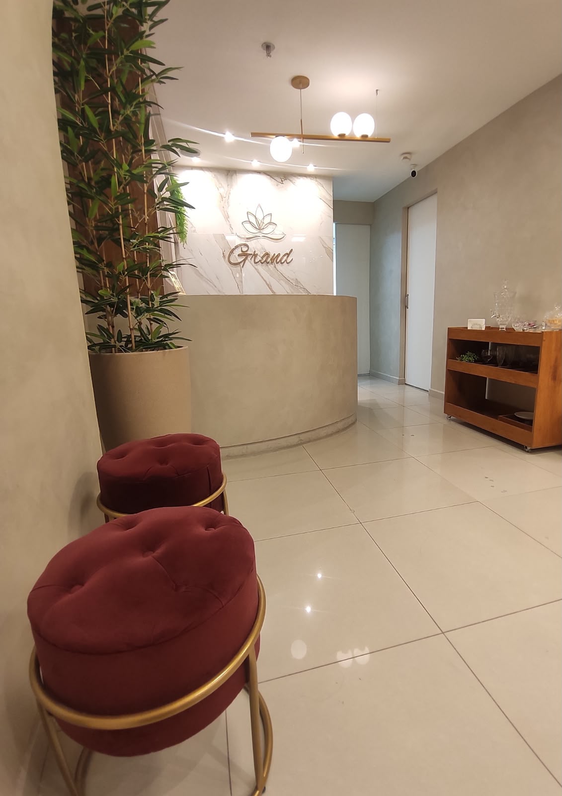 Ambiente da Clínica Grand Estética